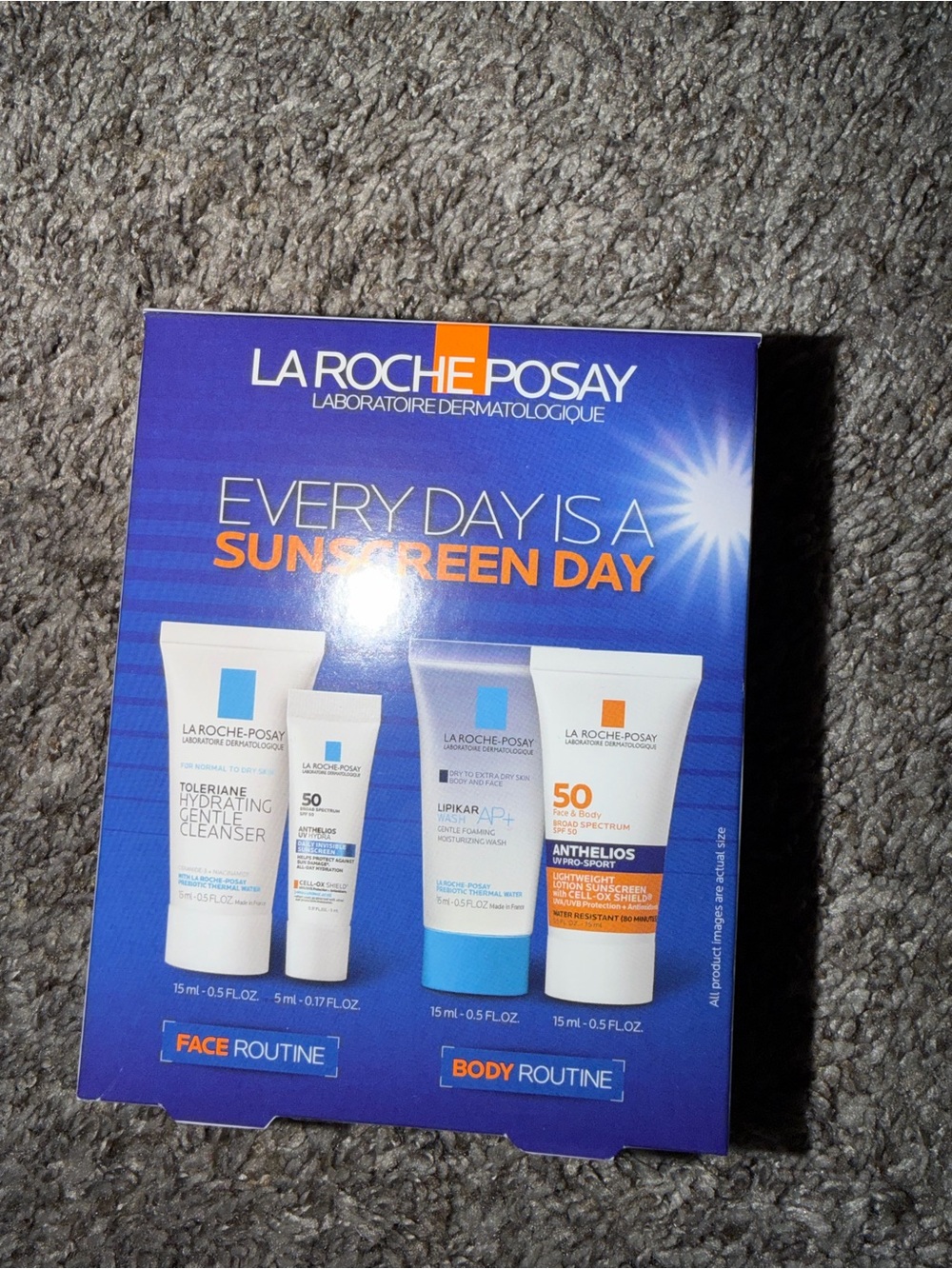 La Roche Posay Mini SPF 50 Sunscreen & Skincare Set